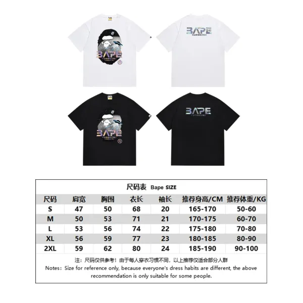A Bathing Ape Arch Logo Camo Ape Head Black T-Shirt - 18