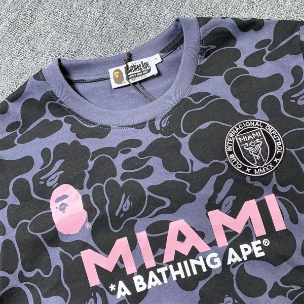 A Bathing Ape x Inter Miami CF Pink Camo Jersey T-Shirt - 13