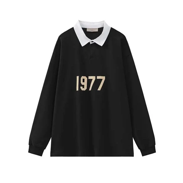Unbranded Hoodies & Sweatshirts 1977 Graphic Contrast-Collar Sweatshirt product detail image 5