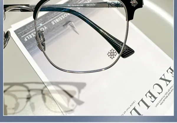 Titanium IP C4 Light Blue Silver Optical Glasses - 5