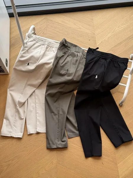 Polo Ralph Lauren Linen-Blend Jogger Pants Beige - 3