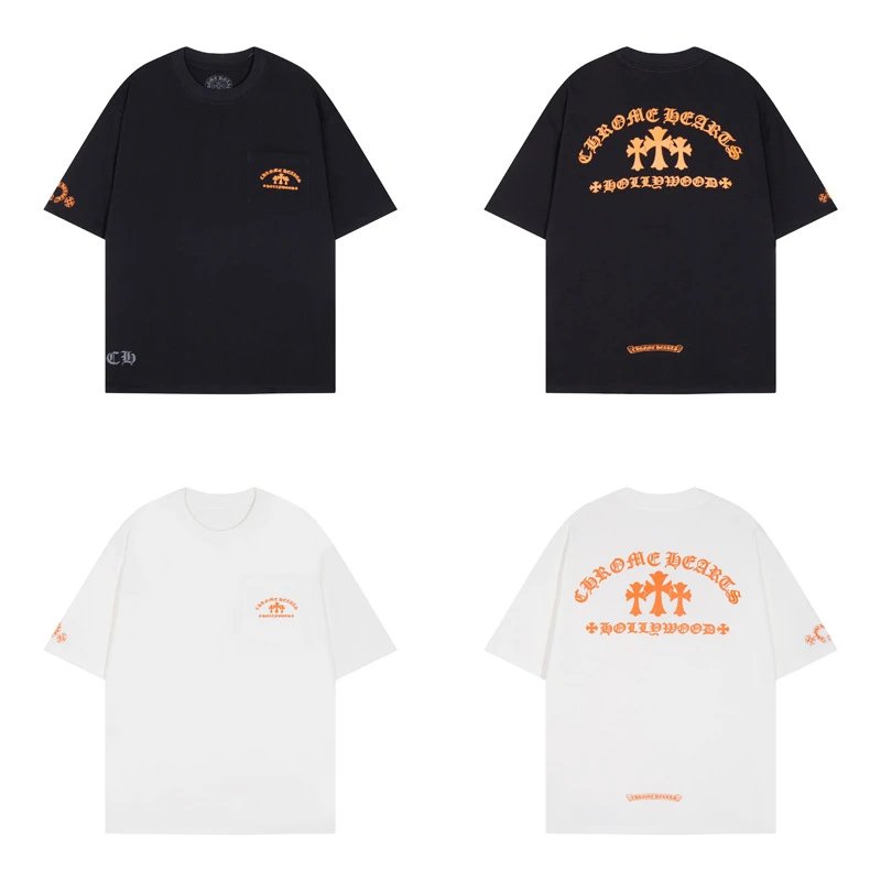 Chrome Hearts Cross Logo White T-Shirt - 12