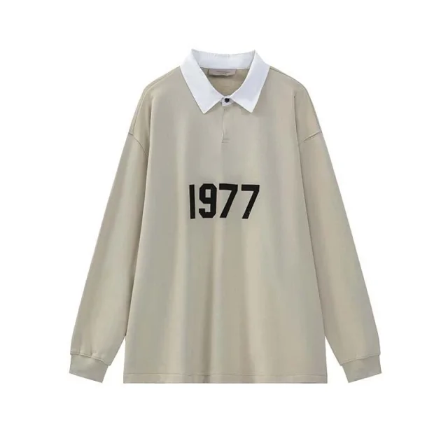 Unbranded Hoodies & Sweatshirts 1977 Graphic Contrast-Collar Sweatshirt product detail image 3