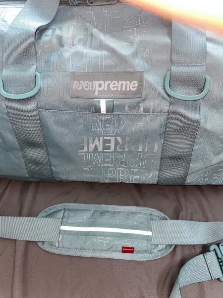 Supreme x Cordura Duffle Bag Red - 14