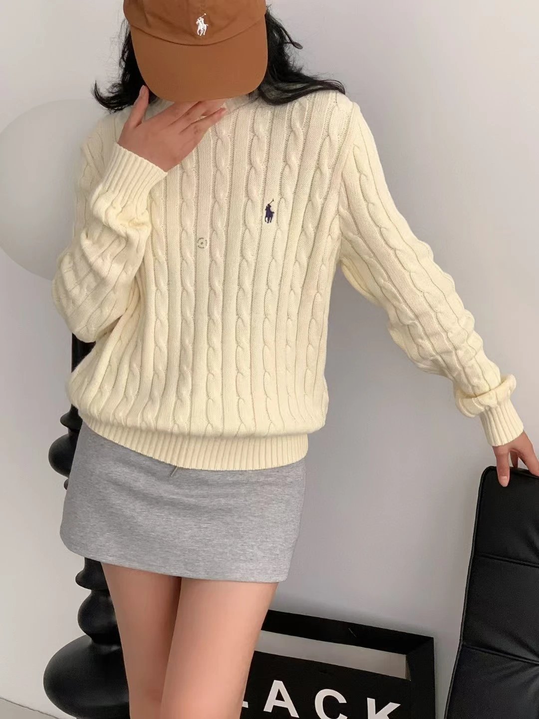 Ralph Lauren Women's Crew Neck Sweater photo 4