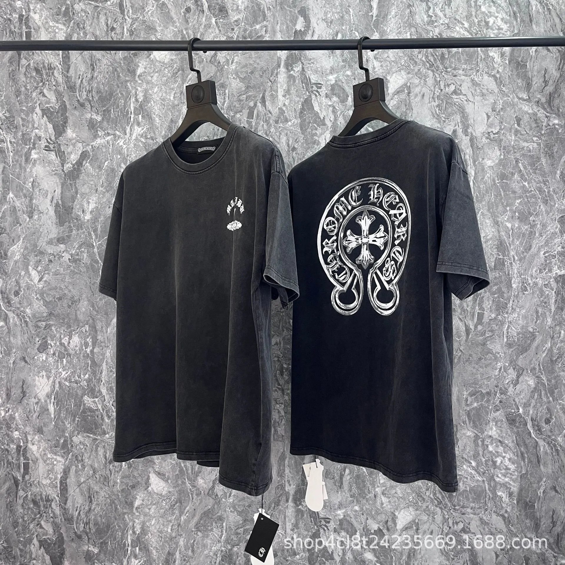 Chrome Hearts Cross Logo White T-Shirt - 18