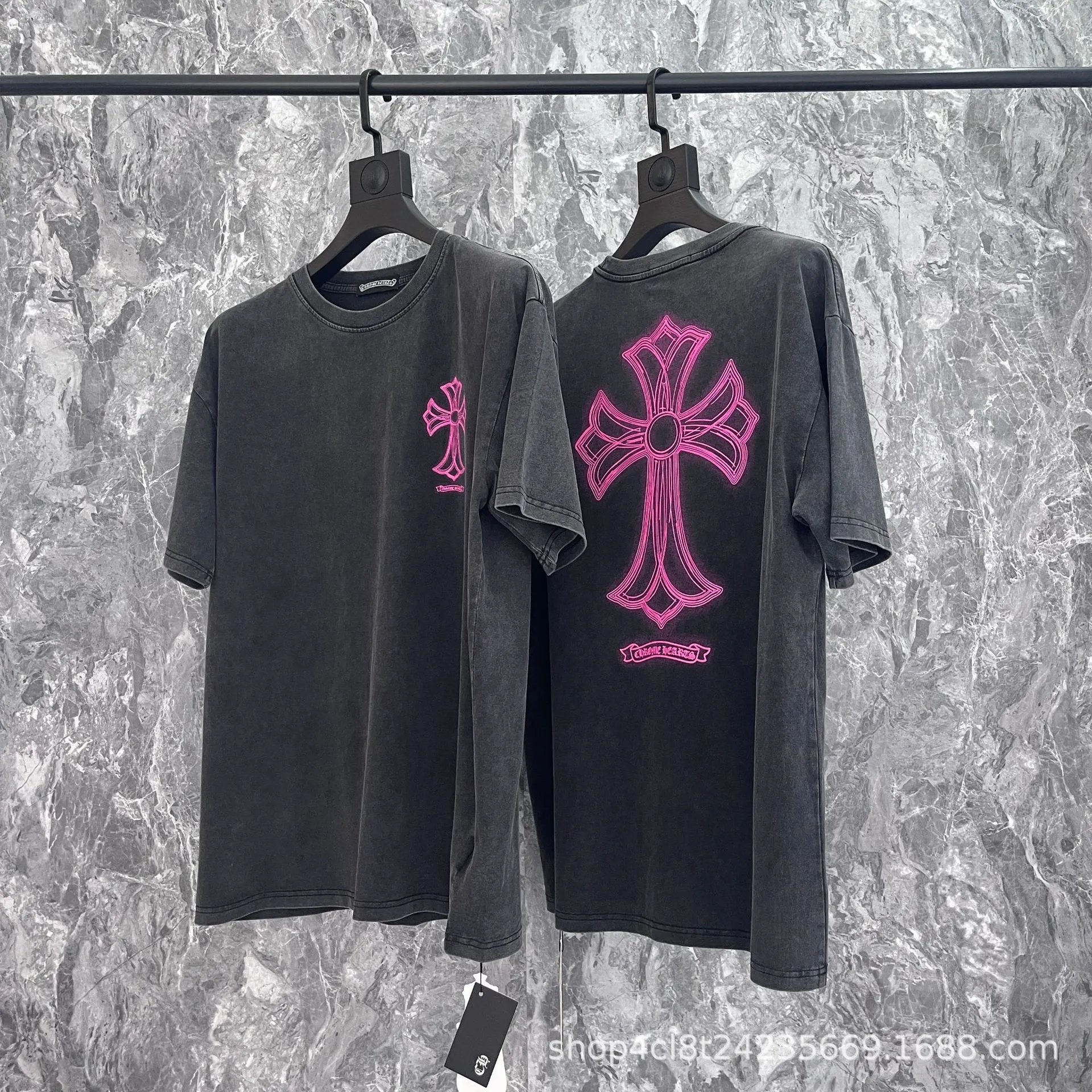 Chrome Hearts Cross Logo White T-Shirt - 22