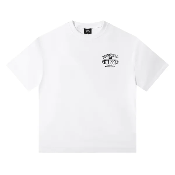Stussy Graphic T-Shirt Collection Black/White Streetwear T-Shirt - 16