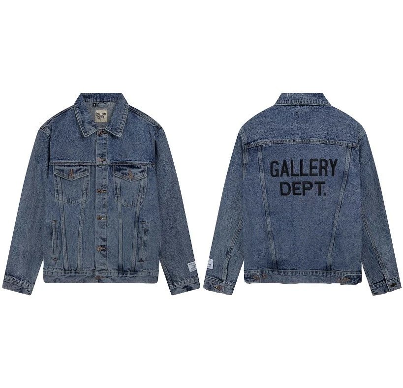 GD Embroidered Logo Light Blue Denim Jacket photo 2