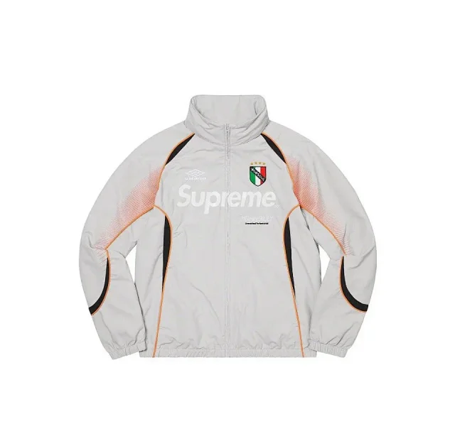 Supreme Jackets Zip-Up Football Track Jacket product detail image 7