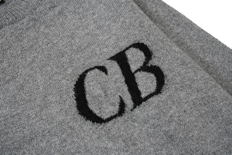CB Knit Sweater Black - 5
