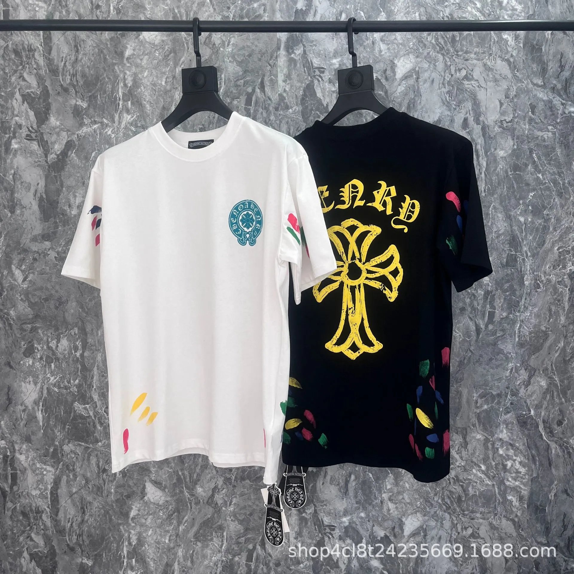 Chrome Hearts Cross Logo White T-Shirt - 27