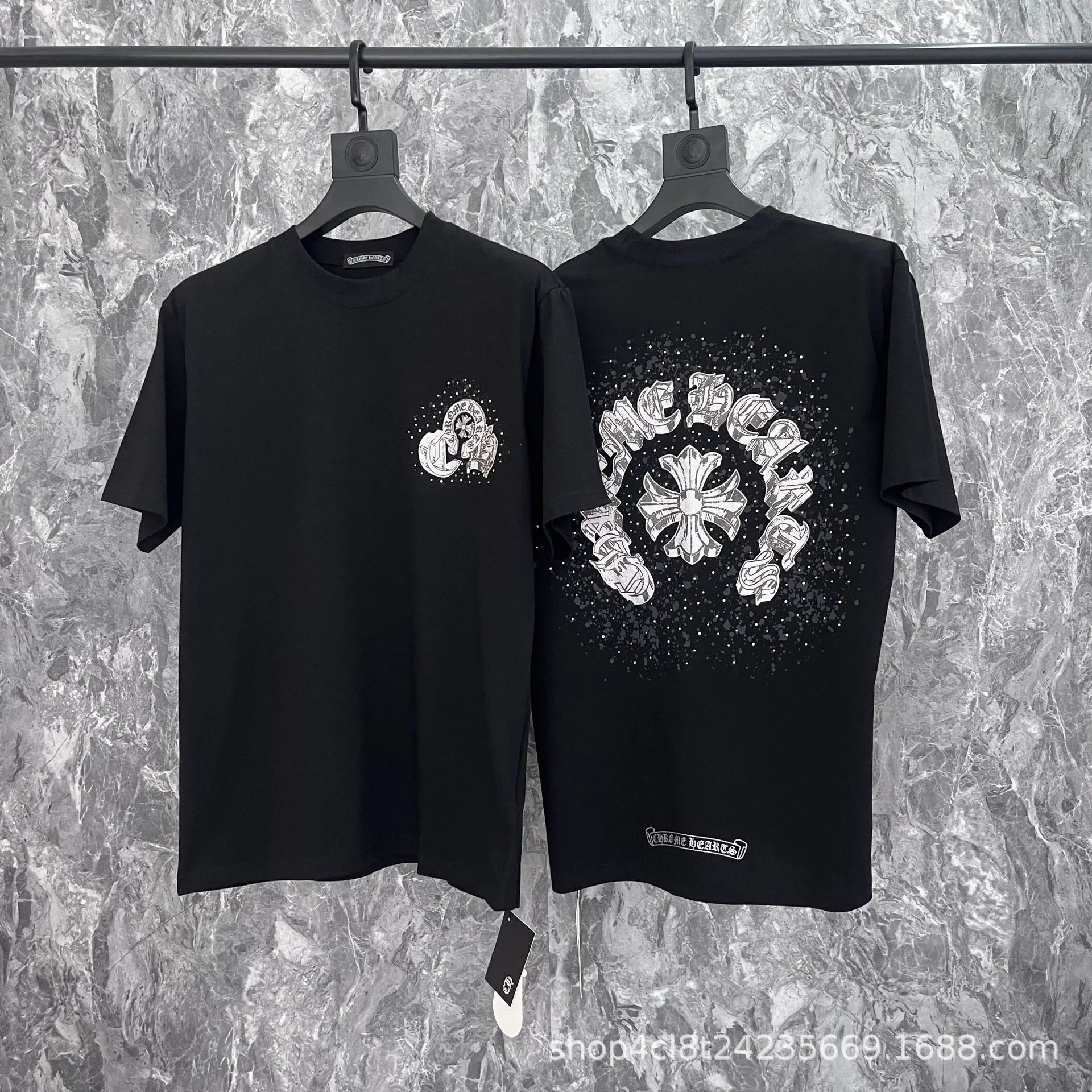 Chrome Hearts Cross Logo White T-Shirt - 28