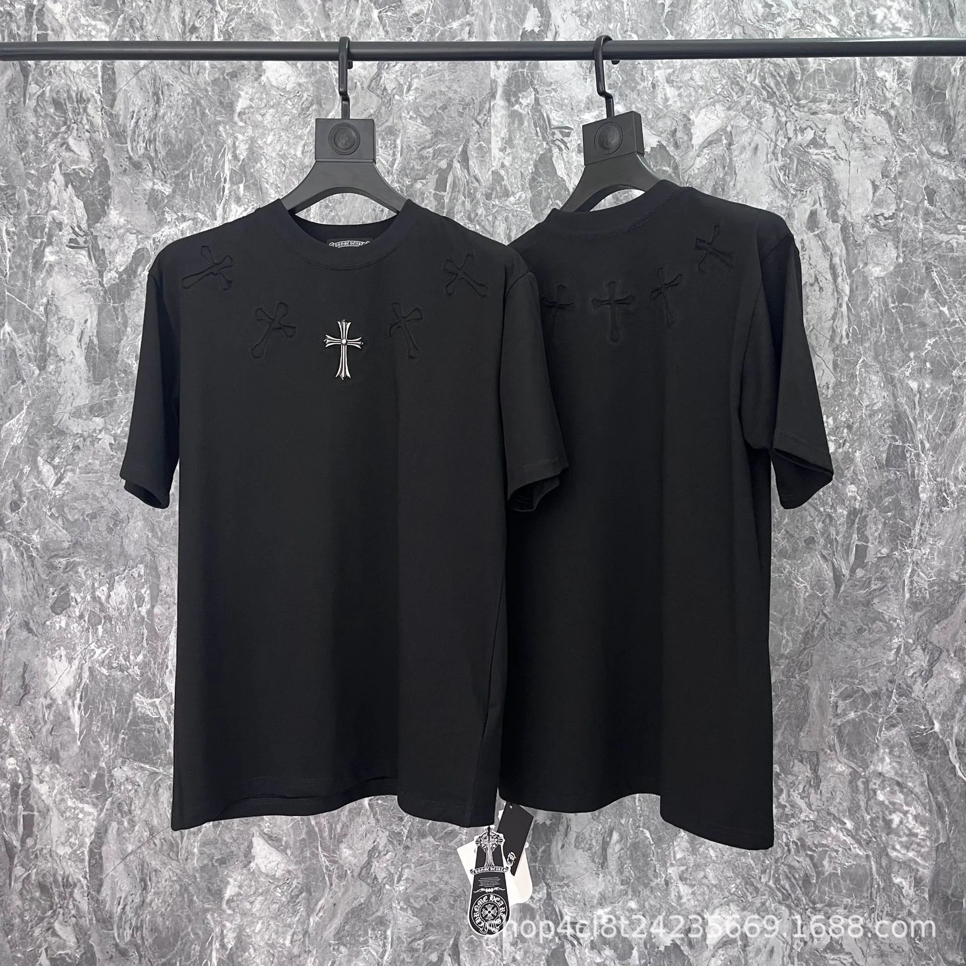 Chrome Hearts Cross Logo White T-Shirt - 29