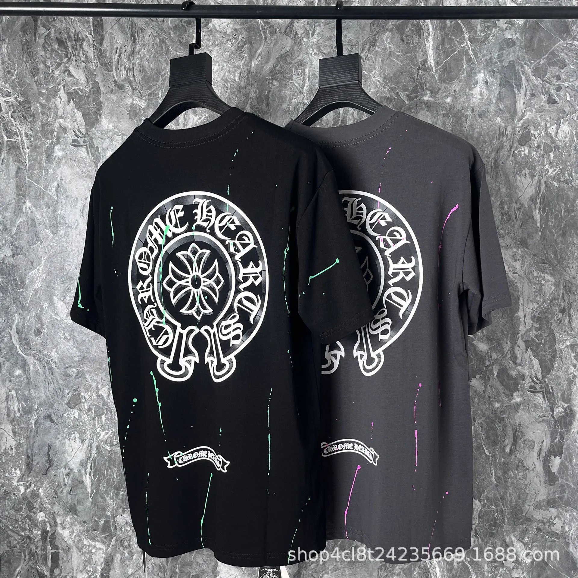 Chrome Hearts Cross Logo White T-Shirt - 20