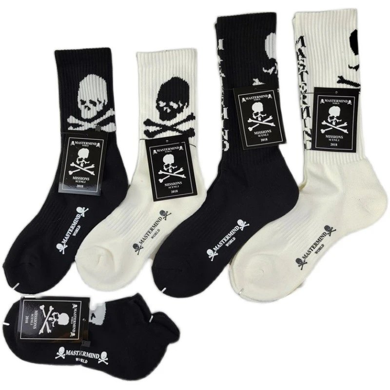 MLMLSPHO0101 High-Cut Sports Socks for Men and Women - Streetwear Skate Socks