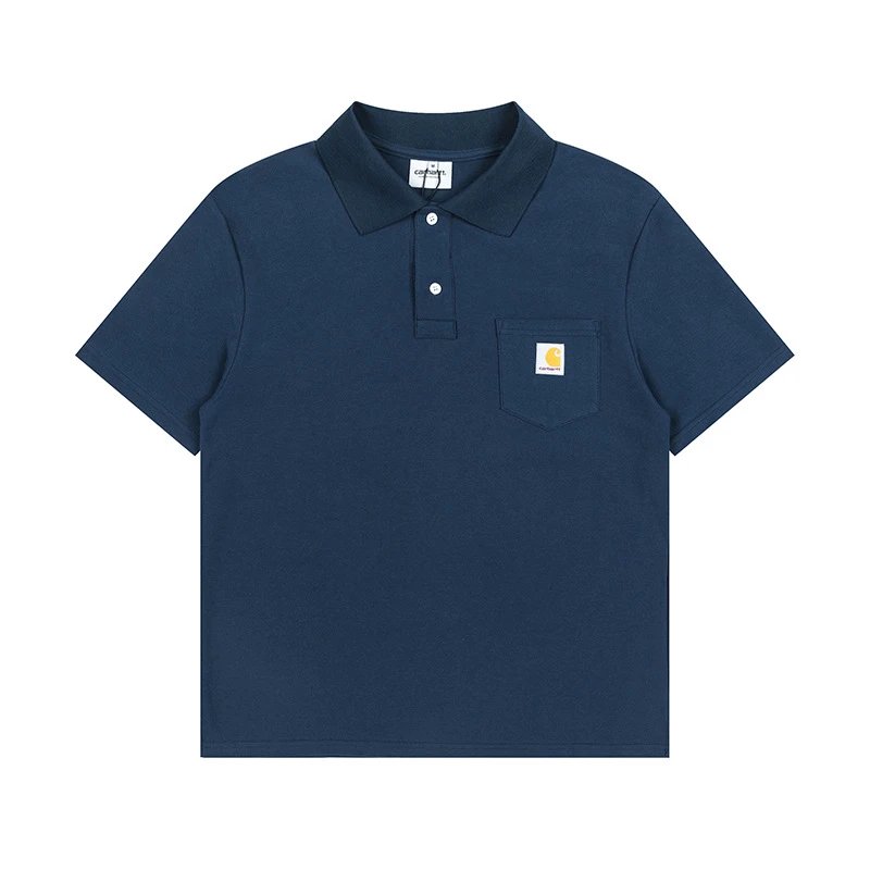 Navy Polo Shirt Pocket