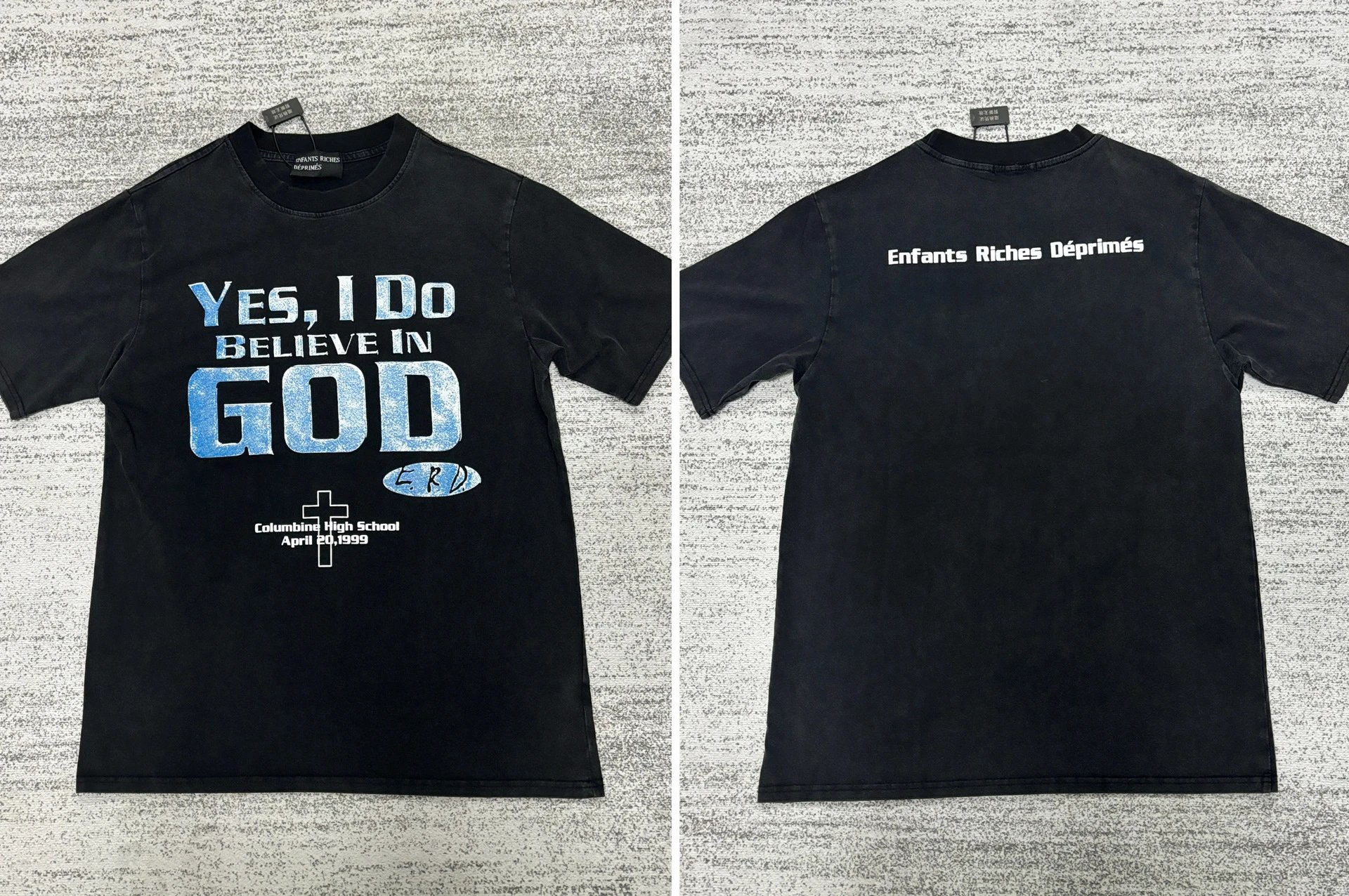 ERD Cross Slogan