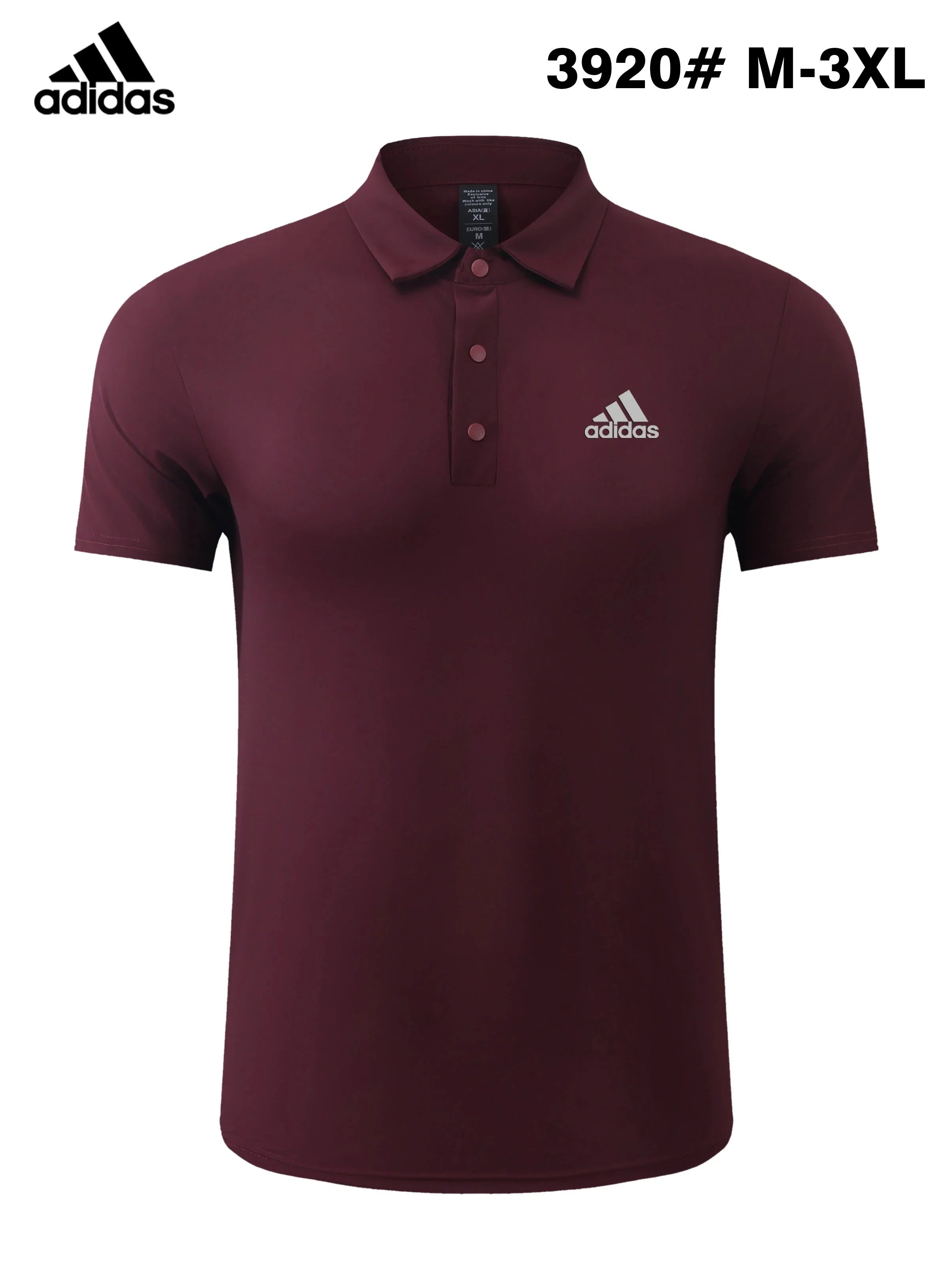 adidas Shirts 3920 Short-Sleeve Polo Shirt — 2