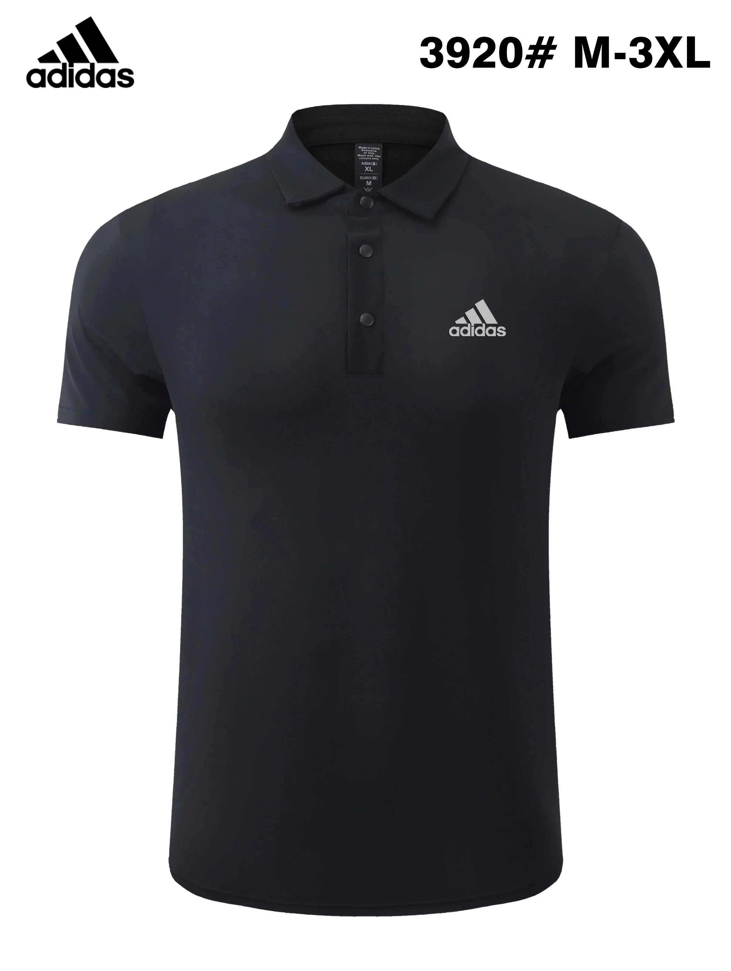 adidas Shirts 3920 Short-Sleeve Polo Shirt image 2