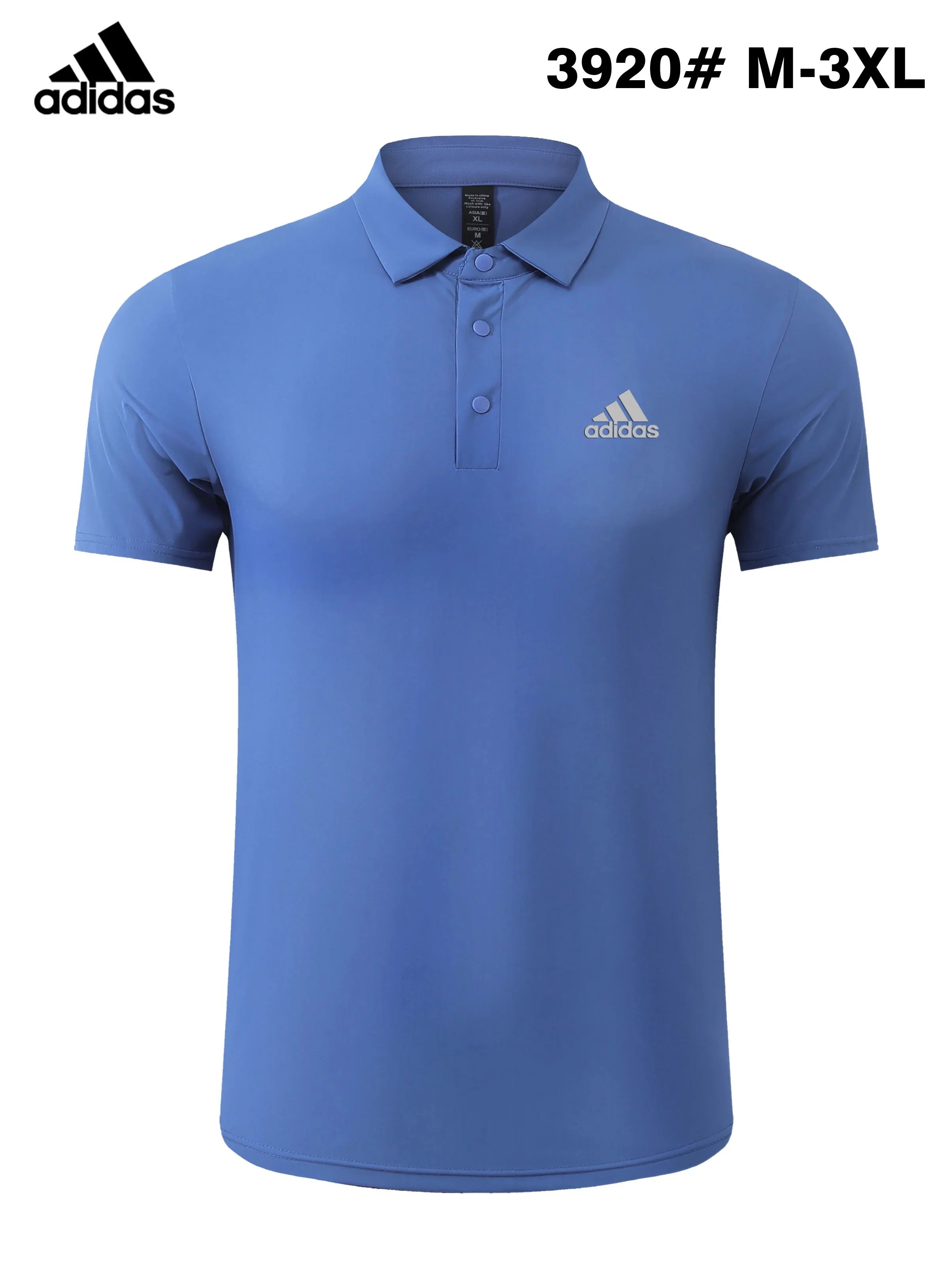 adidas Shirts 3920 Short-Sleeve Polo Shirt — 4