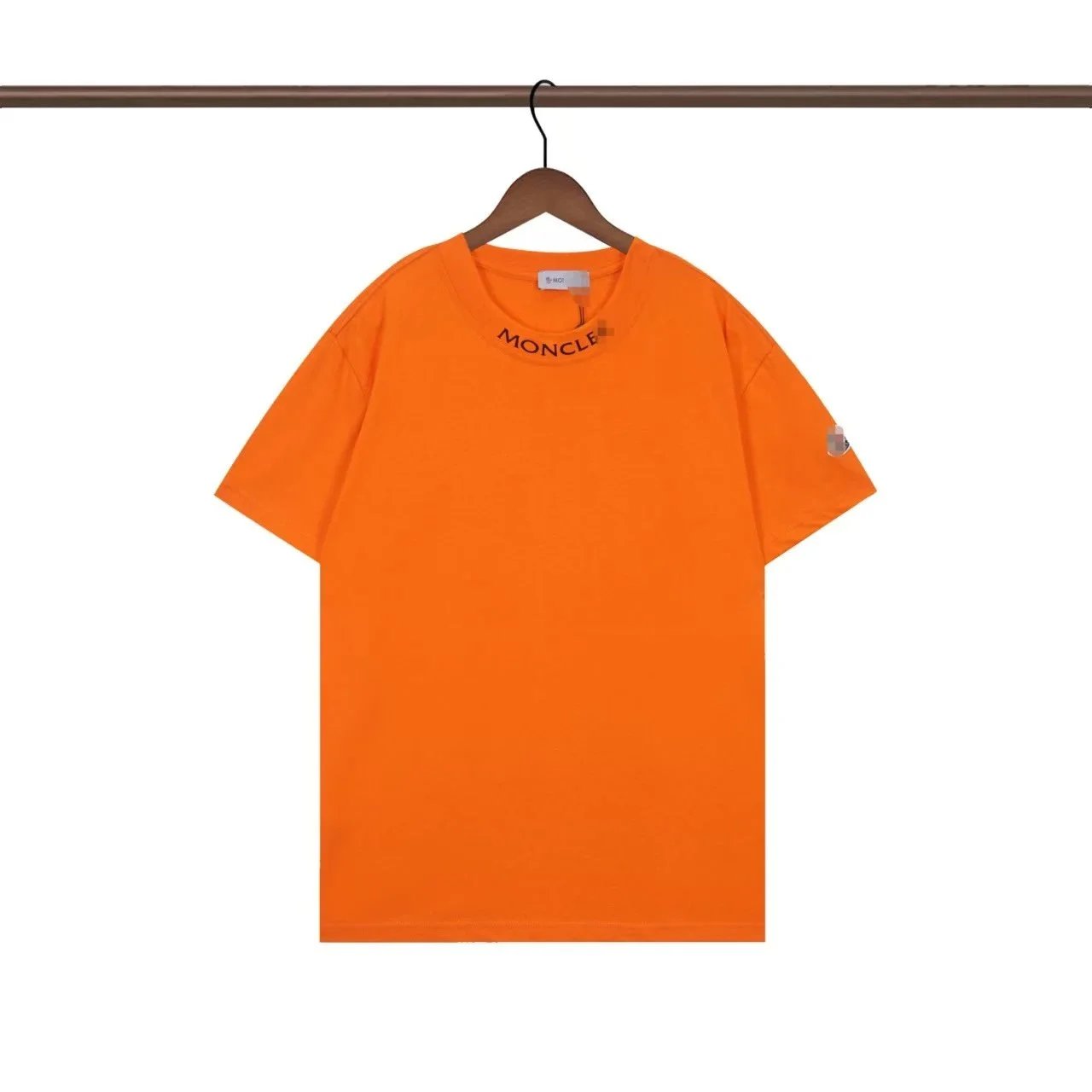 Moncler T-Shirts Logo Print Short-Sleeve T-Shirt — 3