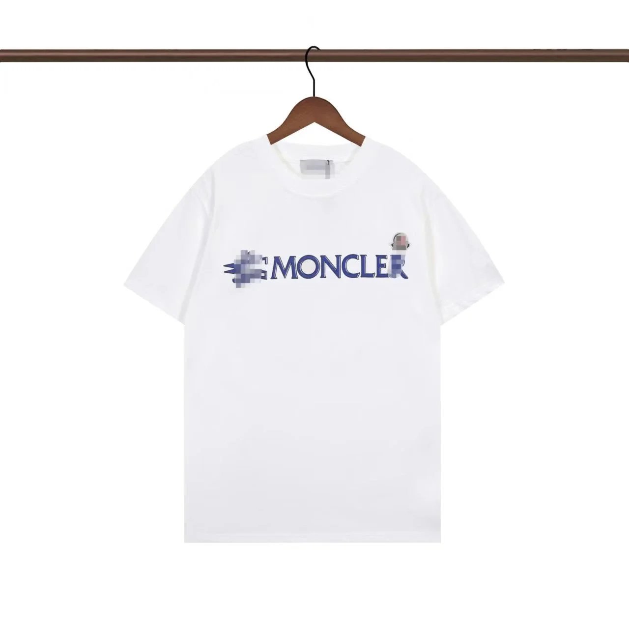 Moncler T-Shirts Logo Print Short-Sleeve T-Shirt — 13