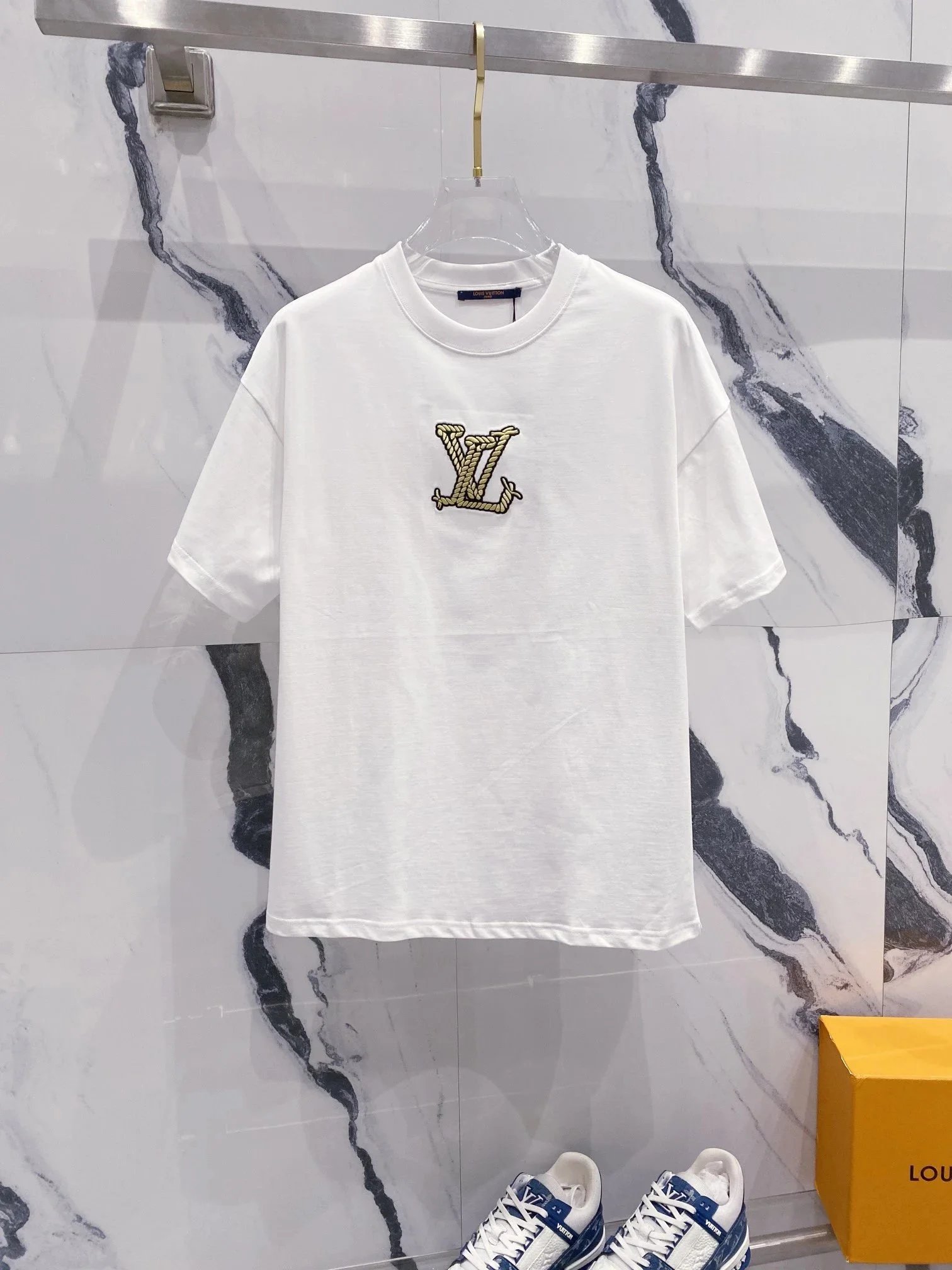 Louis Vuitton T-Shirts Short-Sleeve Logo and Monogram Designs image 5