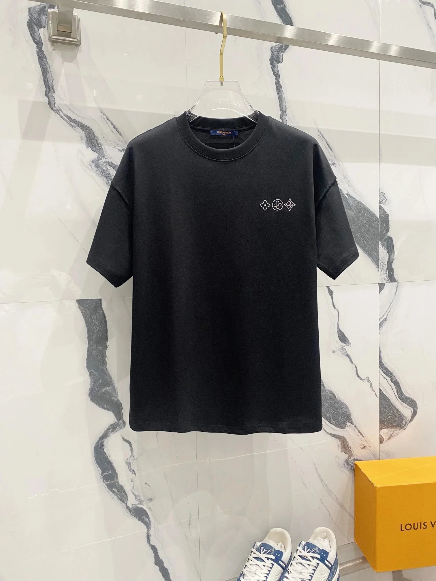 Louis Vuitton T-Shirts Short-Sleeve Logo and Monogram Designs — 29