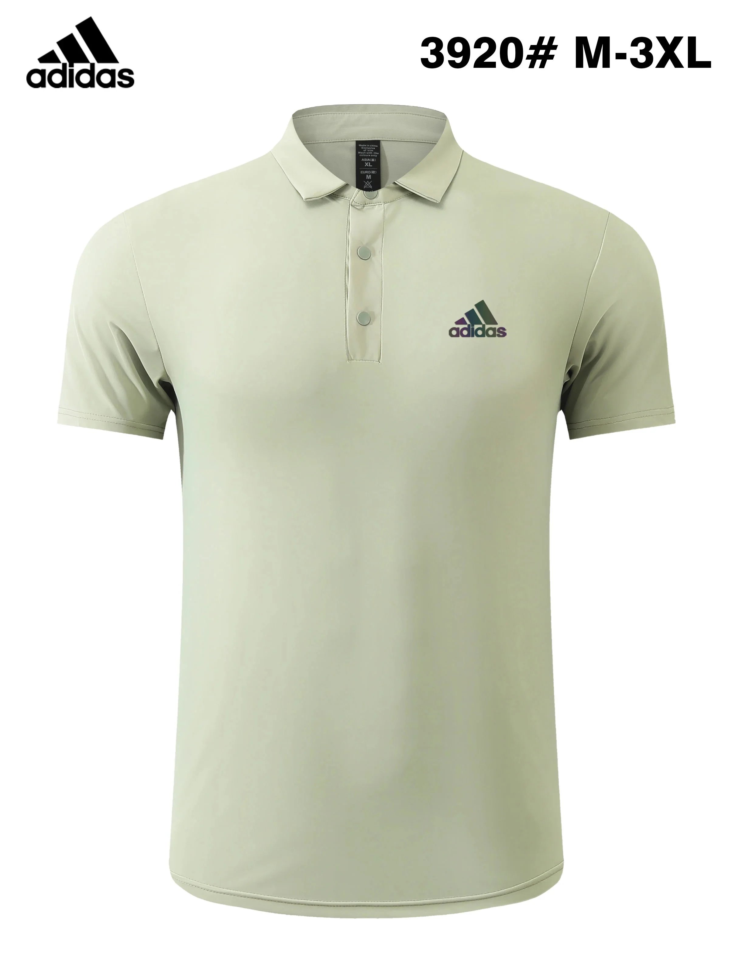 adidas Shirts 3920 Short-Sleeve Polo Shirt — 3