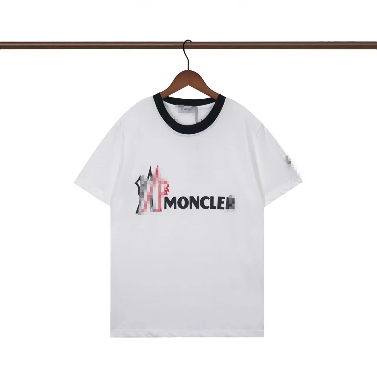 Moncler T-Shirts Logo Print Short-Sleeve T-Shirt — 6
