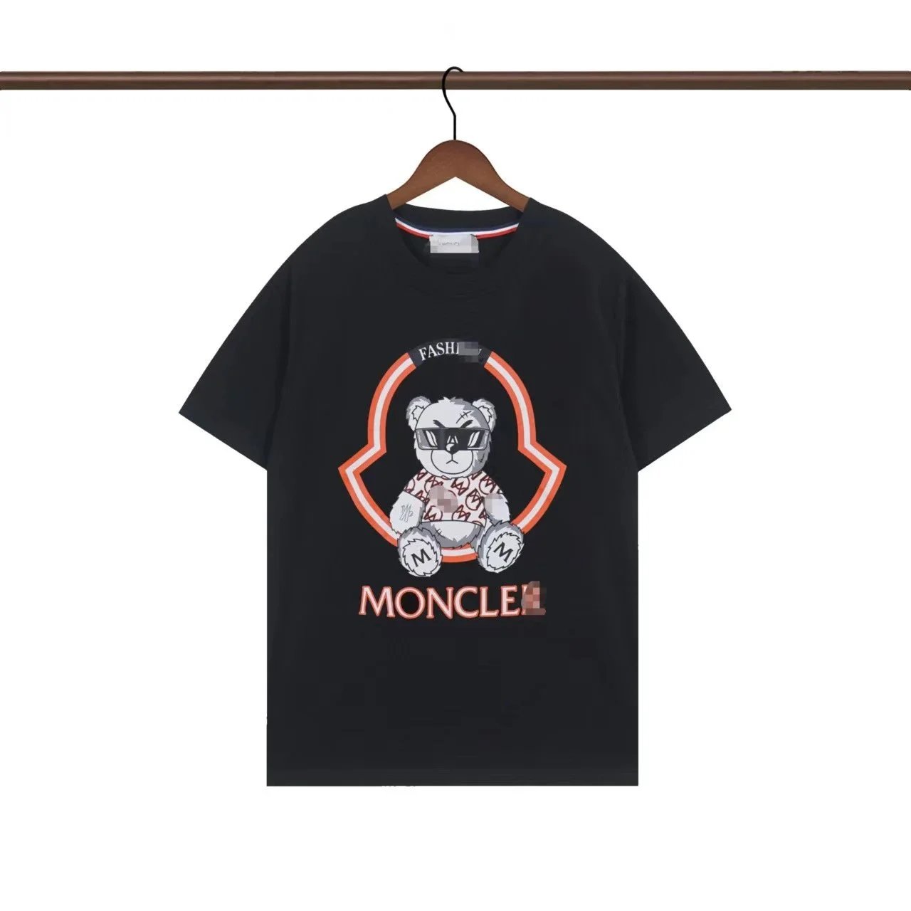 Moncler T-Shirts Logo Print Short-Sleeve T-Shirt — 8
