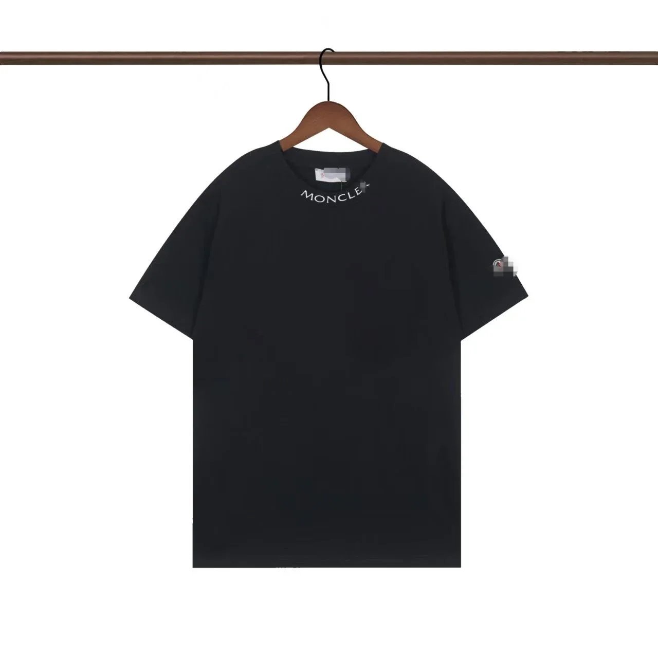 Moncler T-Shirts Logo Print Short-Sleeve T-Shirt — 5