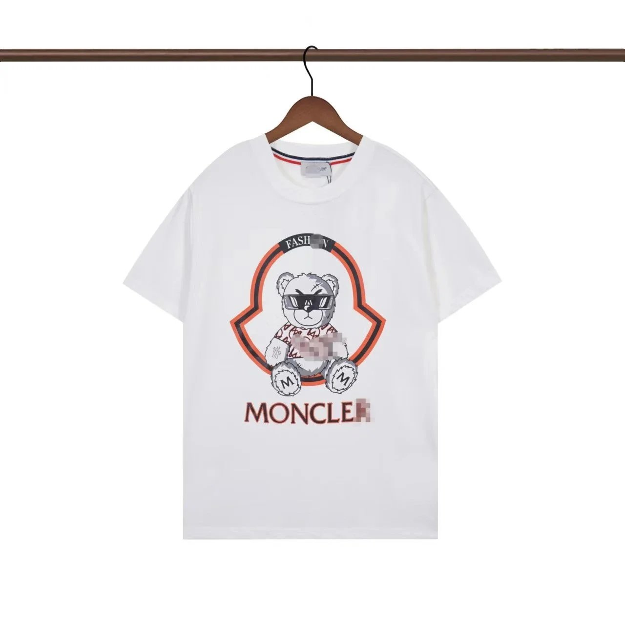 Moncler T-Shirts Logo Print Short-Sleeve T-Shirt — 9
