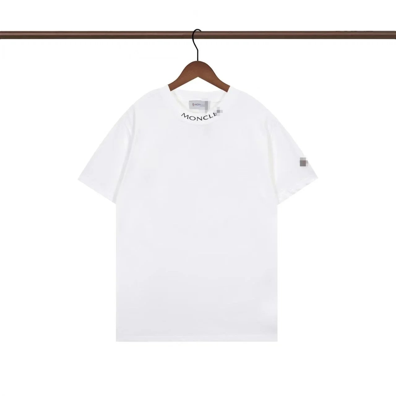 Moncler T-Shirts Logo Print Short-Sleeve T-Shirt — 4