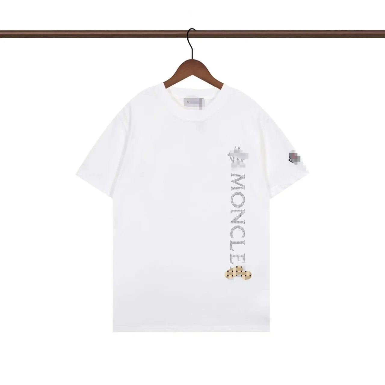 Moncler T-Shirts Logo Print Short-Sleeve T-Shirt — 15