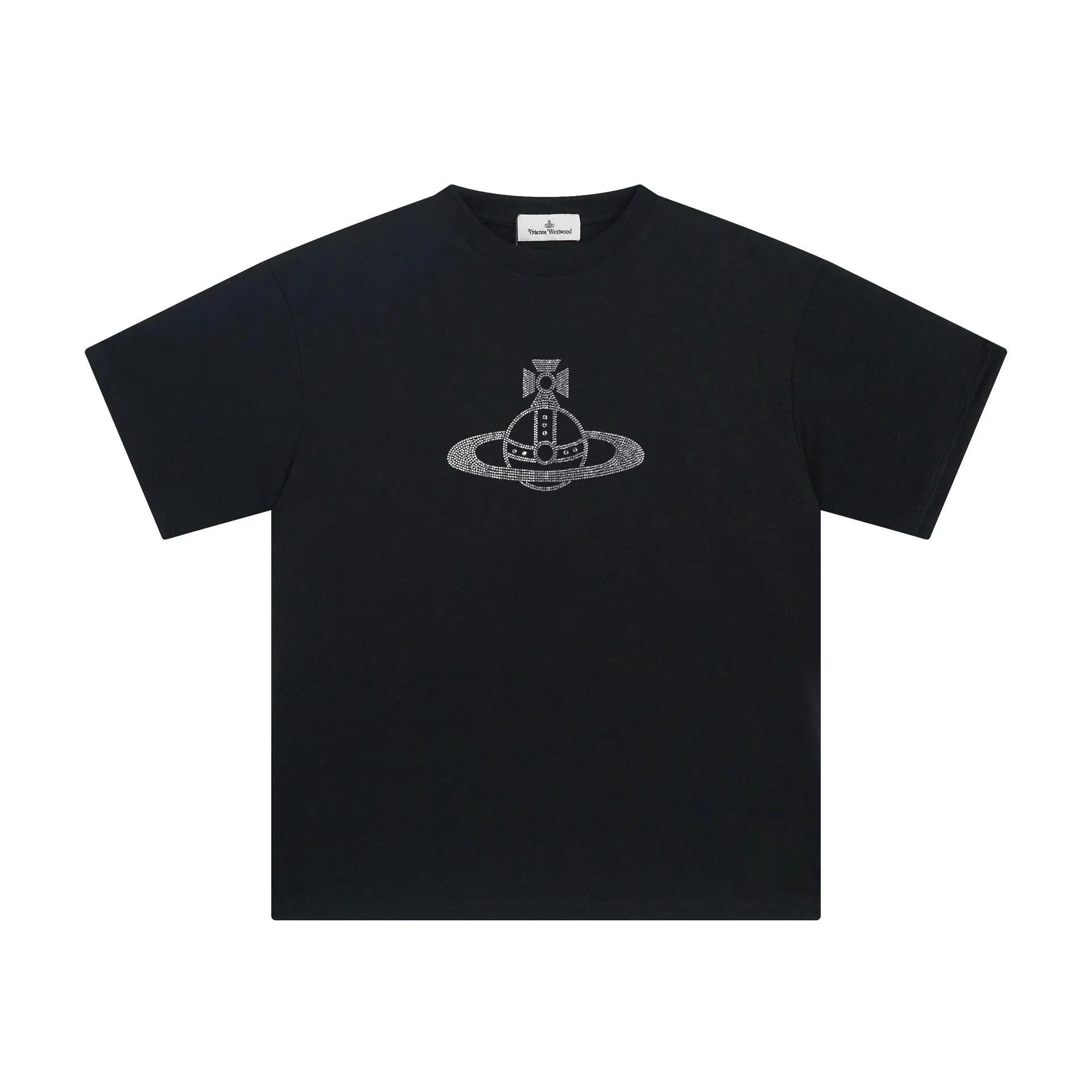 Vivienne Westwood T-Shirts Orb logo graphic short-sleeve T-shirt — 2512 black