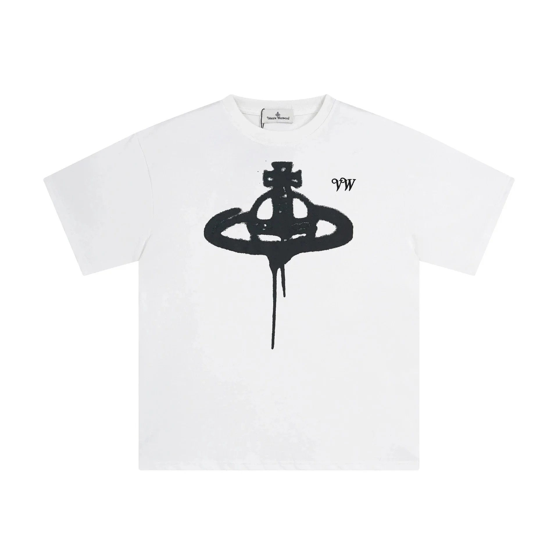 Vivienne Westwood T-Shirts Orb logo graphic short-sleeve T-shirt — 2506 white