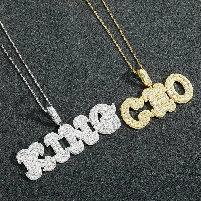 Athletic Men Necklace with Zircon