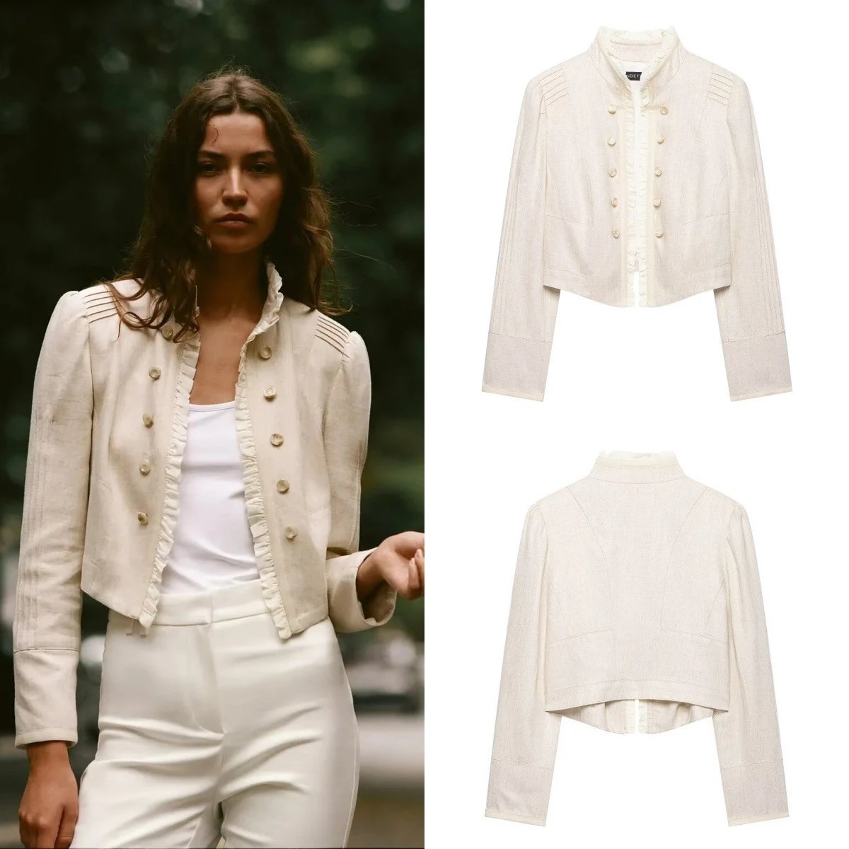 2026 Autumn Vintage Court Style Blazer Coat