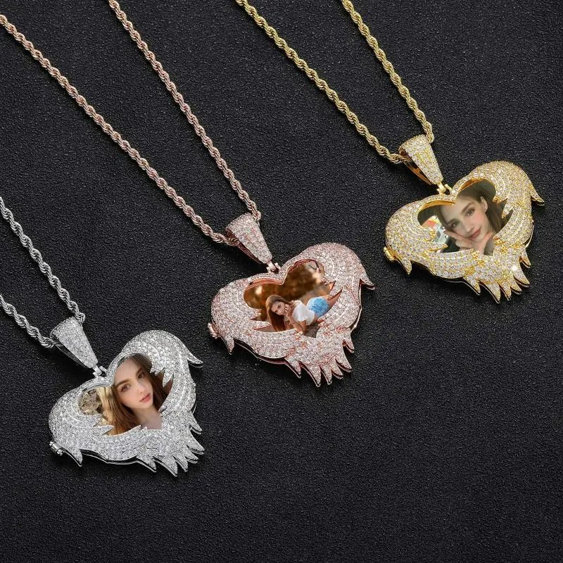 Personalized Photo Frame Necklace Gift