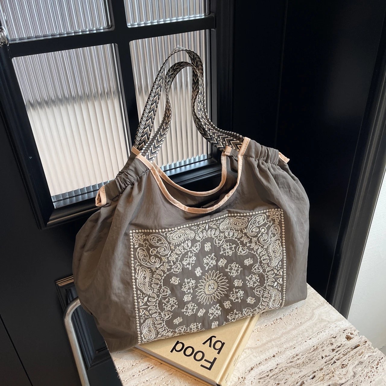 Lightweight Nylon Crossbody Bag