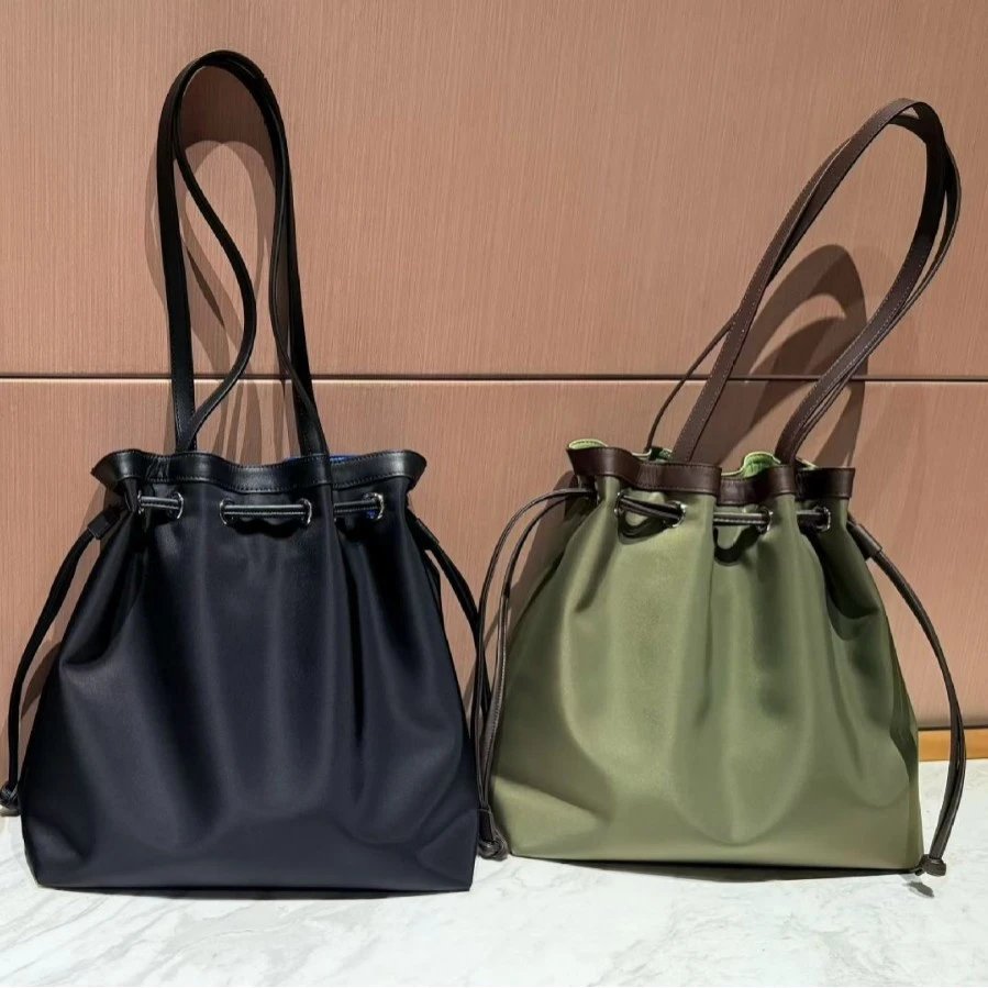 2026 Nylon Leather Tote