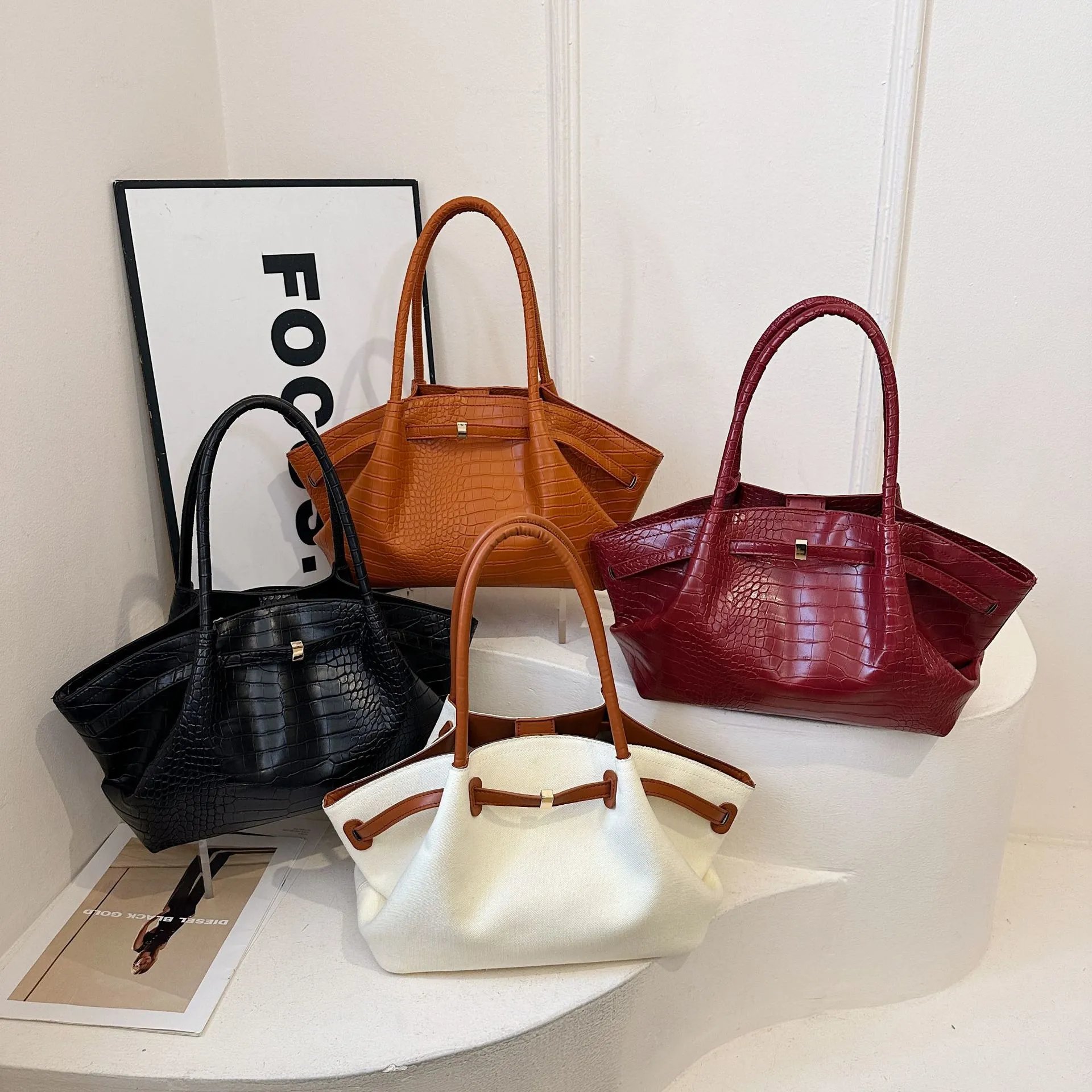 Deme Llier Large Tote Bag Women Training Shoul
