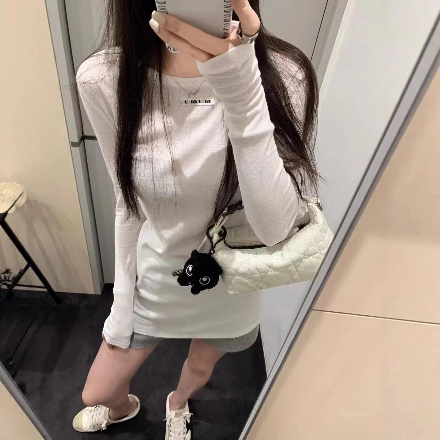 White Long Sleeve T-Shirt