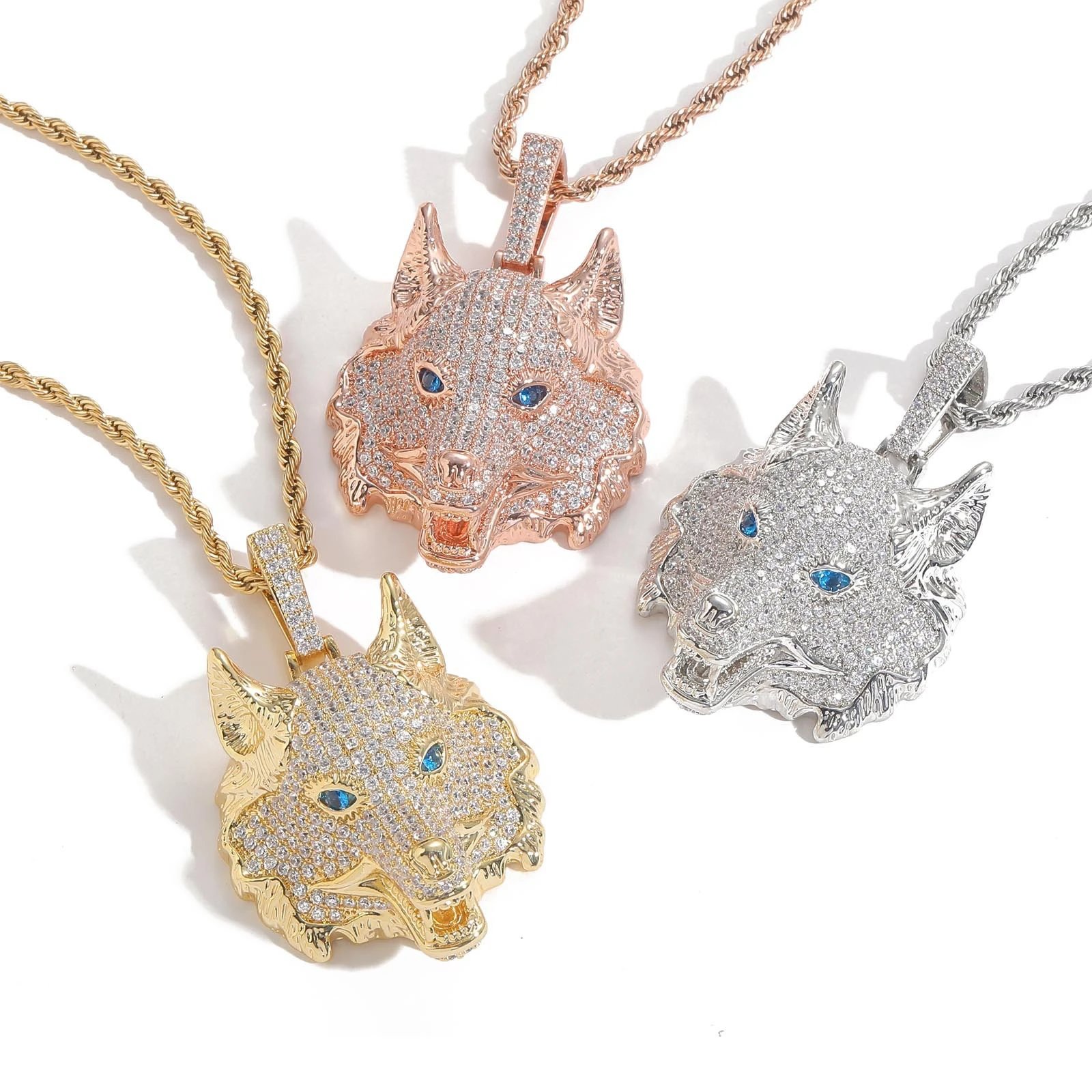 Wolf Chain Necklace