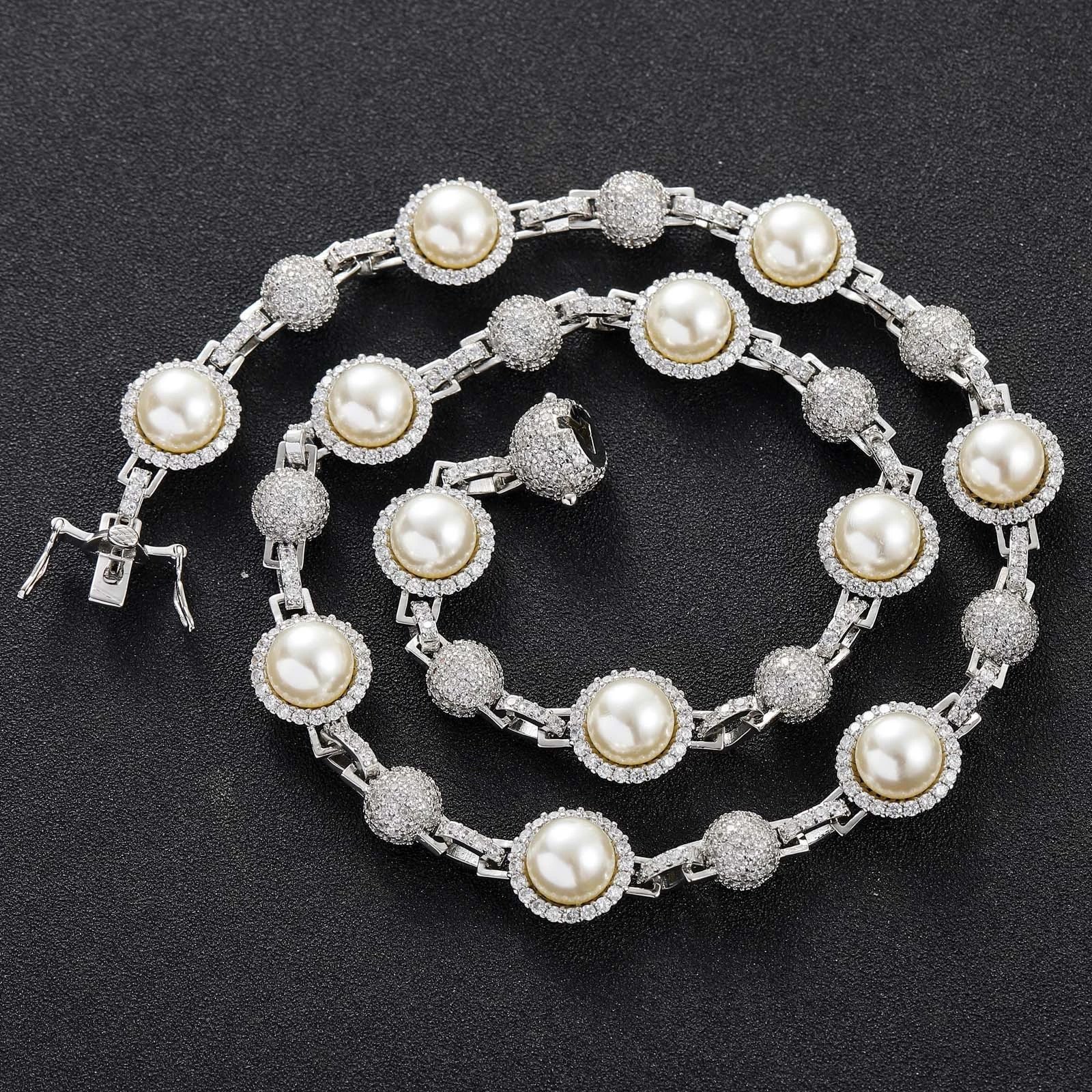 Retro Ins Zircon Necklace Male Trendy Layered 
