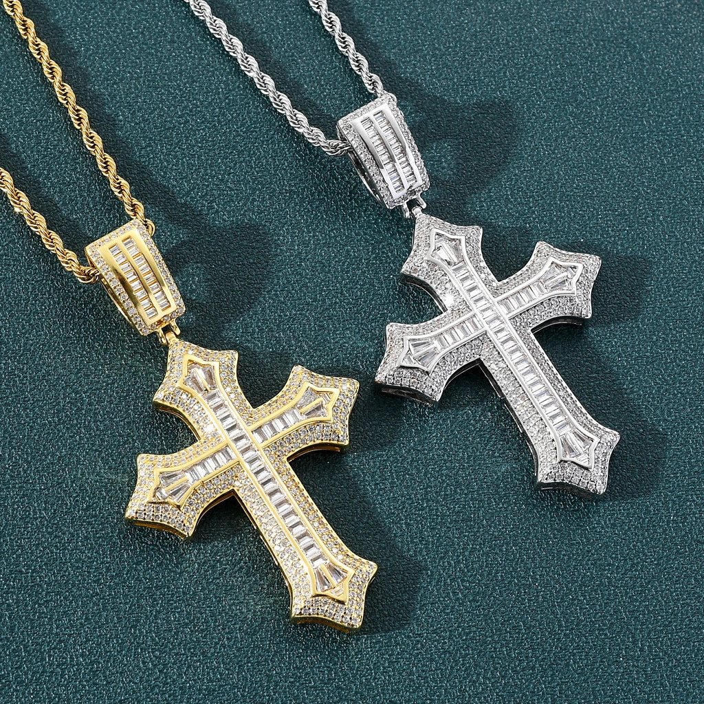 Men's Performance Athletic Cross Necklace