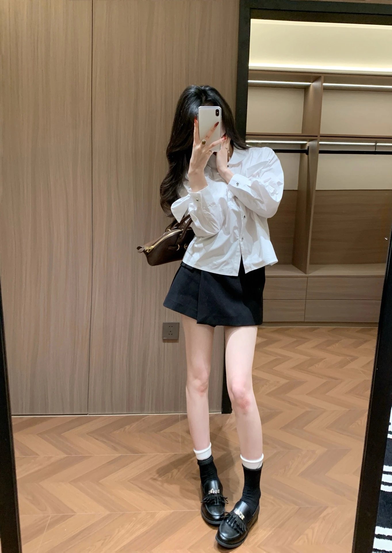 Miu Miu Oversized Shirt White - 7