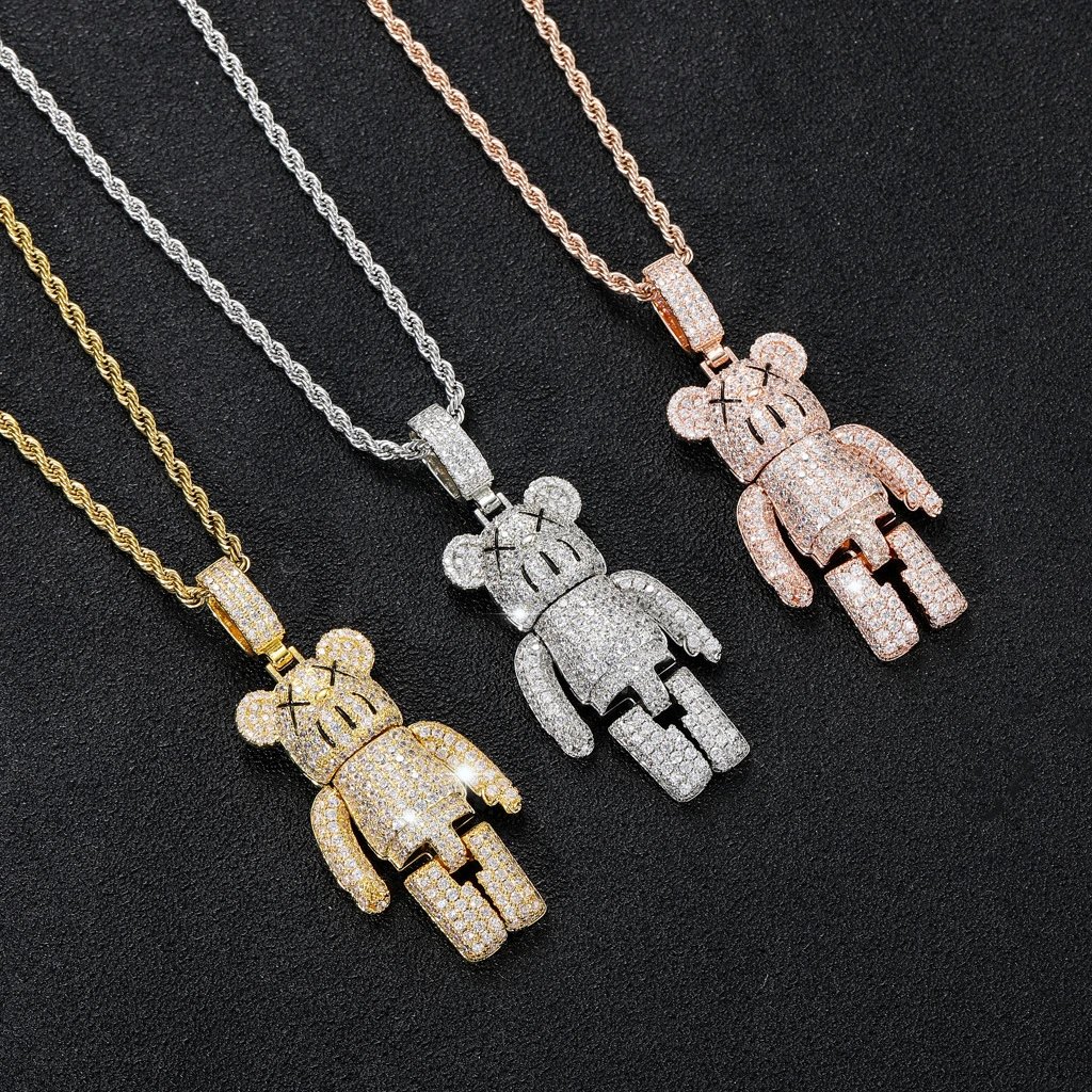 Mechanical Bear Pendant